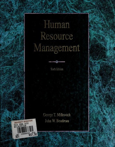 Cover for Human resource management