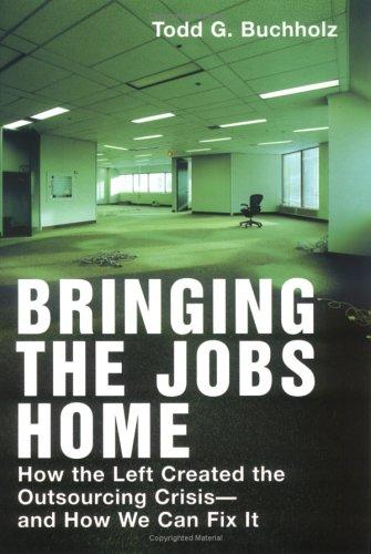 Cover for Bringing the Jobs Home