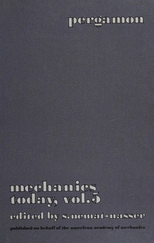 Cover for Mechanics today