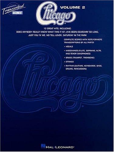 Cover for Chicago - Transcribed Scores Volume 2