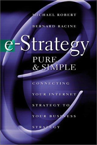 Cover for e-Strategy, Pure & Simple