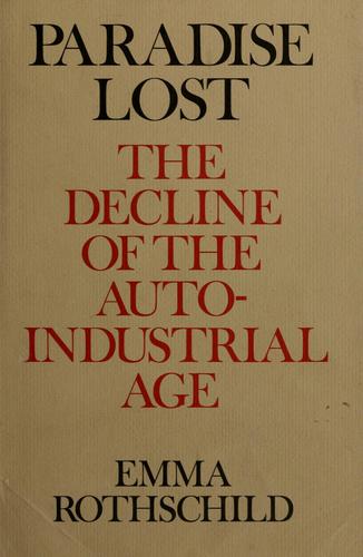 Cover for Paradise lost