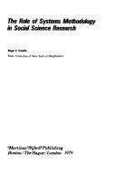 Cover for The Role of Systems Methodology in Social Science Research (Frontiers in System Research)