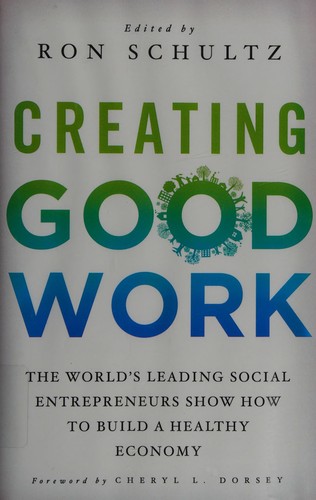 Cover for Creating good work
