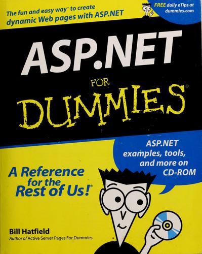 Cover for ASP.net for dummies