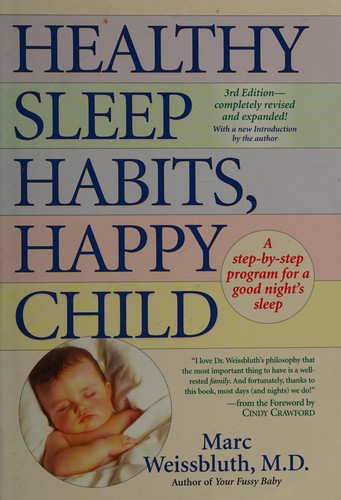 Cover for Healthy sleep habits, happy child