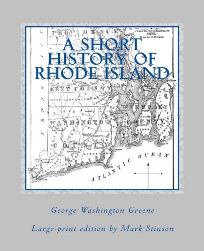 Cover for A Short History of Rhode Island