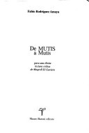 Cover for De Mutis a Mutis : para una ilícita lectura crítica de Magroll el Gaviero - 2. edición corregida y aumentada