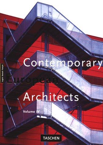 Cover for Contemporary European Architects (Big Series : Architecture and Design)
