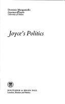 Cover for Joyce's politics