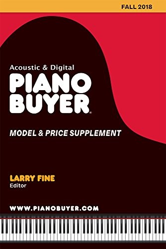 Cover for Piano Buyer Model & Price Supplement / Fall 2018
