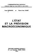 Cover for L' État et la prévision macroéconomique