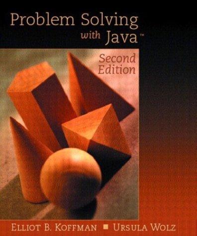Cover for Problem Solving with Java, Update (2nd Edition)