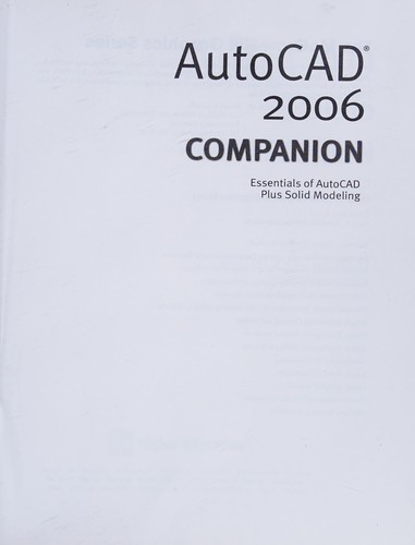 Cover for AutoCAD 2006 companion