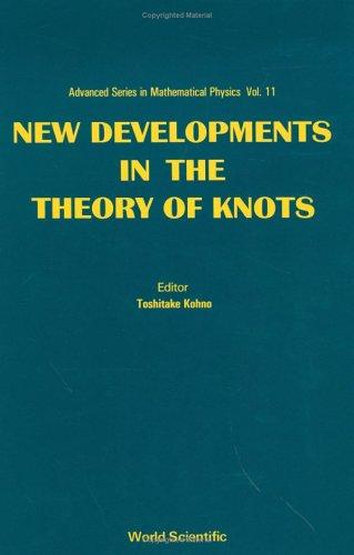 Cover for New developments in the theory of knots