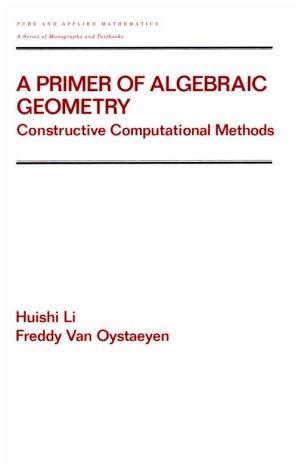 Cover for A Primer of Algebraic Geometry