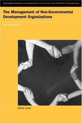 Cover for The management of non-governmental development organizations