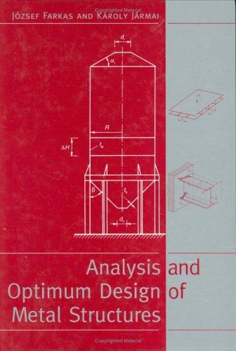 Cover for Analysis & Optimum Design Metal Struc