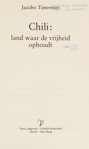 Cover for Chili