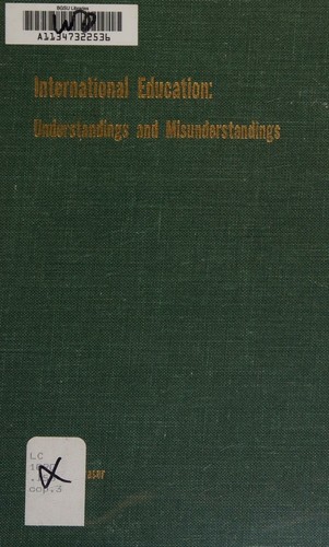 Cover for International education: understandings and misunderstandings.
