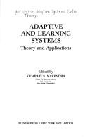 Cover for Adaptive and learning systems