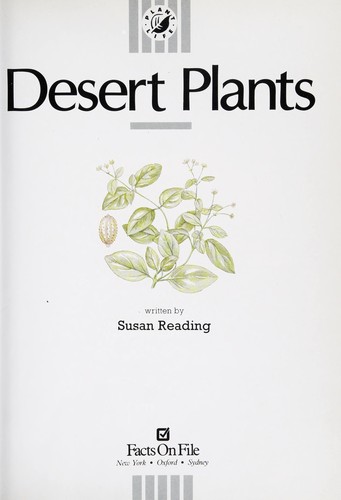 Cover for Desert plants