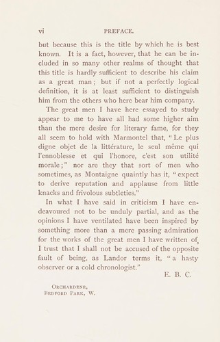 Cover for Literary types, being essays in criticism.