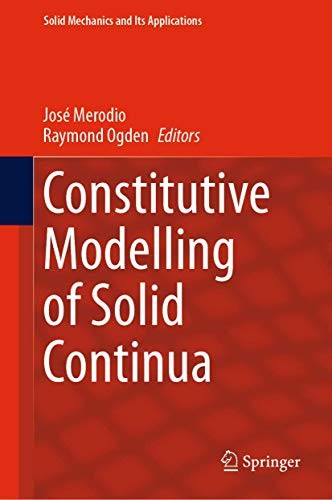 Cover for Constitutive Modelling of Solid Continua