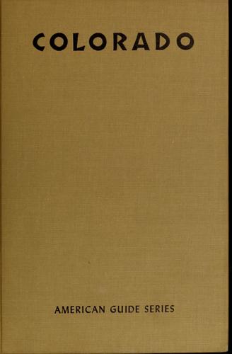 Cover for Colorado, a guide to the highest state.