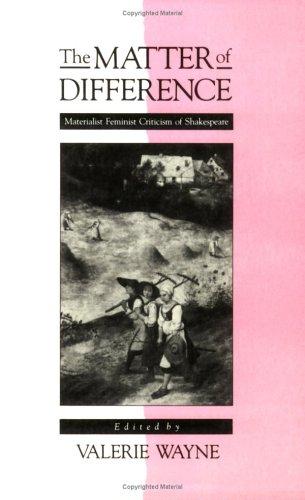 Cover for The Matter of Difference