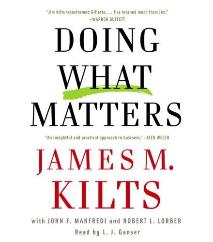 Cover for Doing What Matters