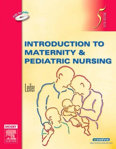 Cover for Introduction to Maternity & Pediatric Nursing