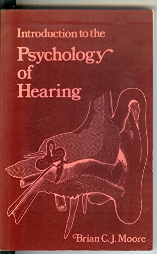 Cover for Introduction to the psychology of hearing