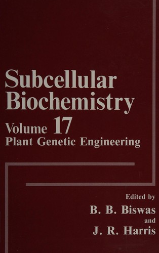 Cover for Plant Genetic Engineering (Subcellular Biochemistry)
