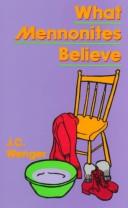 Cover for What Mennonites believe