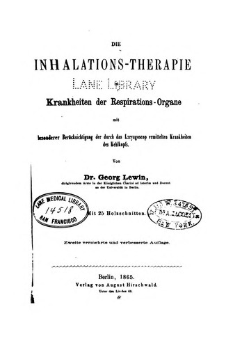 Cover for Klinik der Krankheiten des Kehlkopfes