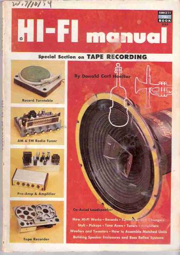 Cover for Hi-fi manual.