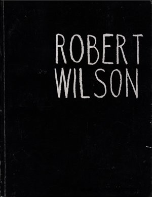 Cover for Robert Wilson, from a theater of images