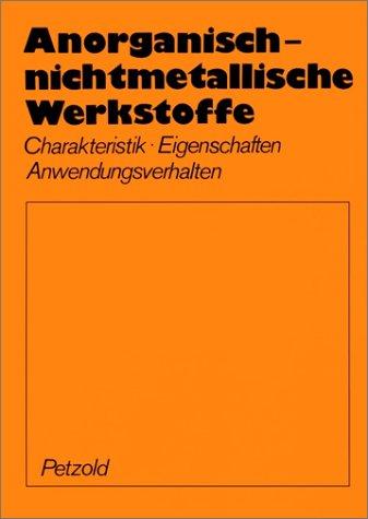 Cover for Anorganisch-Nichtmetallische Werkstoffe