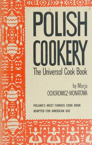 Cover for Polish cookery. Uniwersalna ksiazka kucharska.