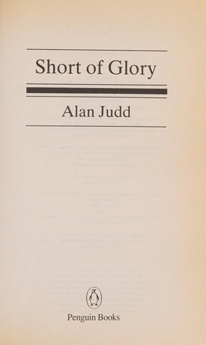 Cover for Short of glory