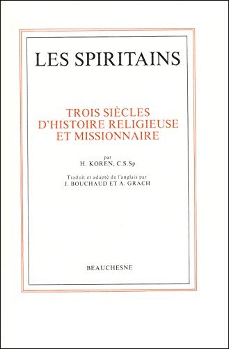 Cover for Les Spiritains