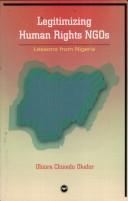 Cover for Legitimizing Human Rights NGOs