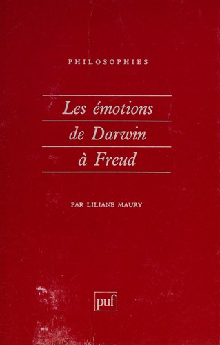 Cover for Les émotions de Darwin à Freud