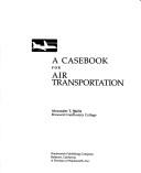 Cover for A casebook for air transportation