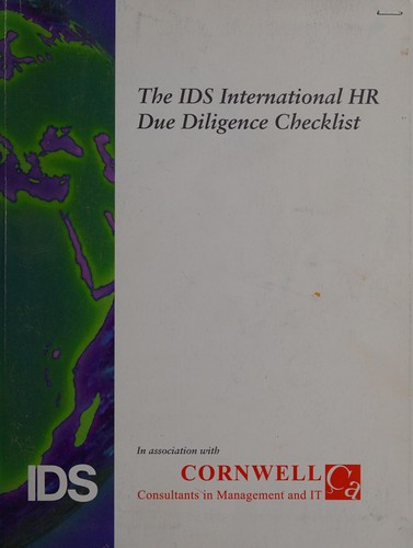 Cover for The IDS international HR due diligence checklist