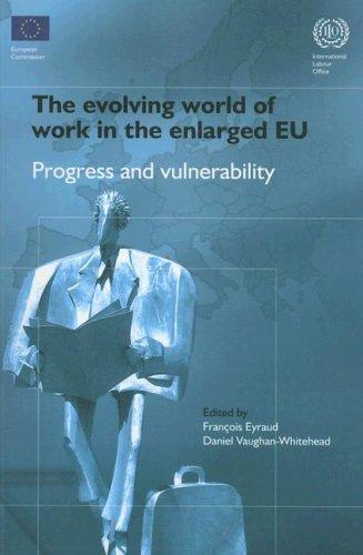 Cover for The Evolving World of Work in the Enlarged EU