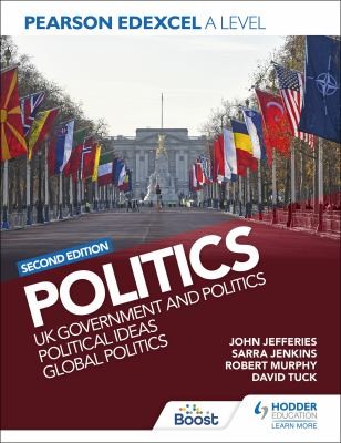 Cover for Pearson Edexcel a Level Politics 2nd Edition