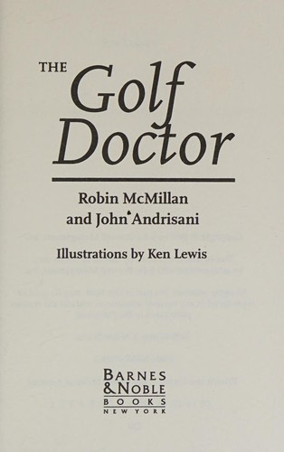 Cover for The golf doctor