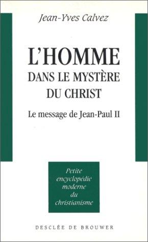 Cover for L' homme dans le mystère de Christ